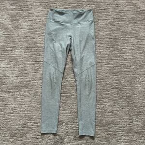 Outdoor Voices Leggings Womens Small Gray Blue 7/8 Yoga Activewear Workout